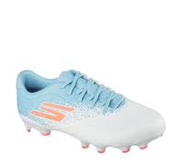 Skechers Razor 1.5 Academy Chaussures de football pour homme, blanc/bleu, 44 EU
