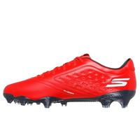 Skechers Razor 1.5 Academy FG Chaussures de Course à Pied pour Homme Rouge/Bordure Noire Pointure 37