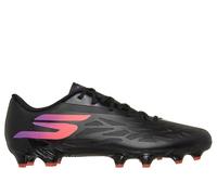 Skechers Razor 2 Academy FG Chaussures de Football à Crampons pour Homme Synthétique Noir/Bordure Violette Pointure 44