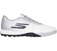Skechers Razor Academy Adults Astro Turf Football Boots Wht/Slvr 10 (45) Male