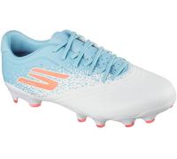 Skechers Razor Adults Academy Firm Ground Football Boots Blanc/Bleu 11 (46) Male