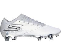 Skechers Razor Adults Elite Soft Ground Football Boots Blanc/Argenté 9 (43) Male
