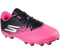 Skechers Razor Juniors Firm Ground Football Boots Noir/Rose 3.5 (36) Male