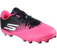 Skechers Razor Juniors Firm Ground Football Boots Rose/Noir 1 (33.5) Male