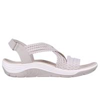 Skechers Reggae Cup - Oh, Snap Chaussures Moyen Width en Beige, Pointure 37, Vegan