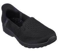 Skechers Mocassins Reggae Fest 2.0 Guiding – Légers à enfiler Femme Noir 6 Wide