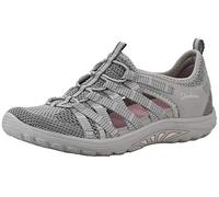 Skechers Reggae Fest - Neap Chaussures, gris/rose, 39 EU