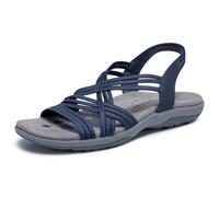 Skechers Sandales Reggae Slim Simply Stretch – Noir – Femme/Adulte 36