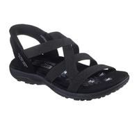 Skechers Reggae Slim-Stretch Flex Hands Free Slip-ins Sandales pour femme, noir/noir, 42 EU