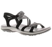 Skechers Reggae Slim Summer of Fun Black & White Gore/Black Durabuck Pointure 36 EU