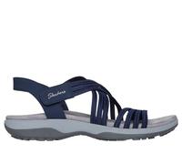 Skechers Reggae Slim - Sunnyside 2.0 Chaussures Wide Width en Bleu Marine, Pointure 36 Wide, Vegan, Lavable en machine