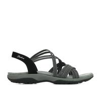 Skechers Femme Reggae Sandales, Noir, 37 EU