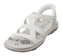 Skechers Reggae Slim Vegan - Sandales de marche blanches Femme - 40 EU