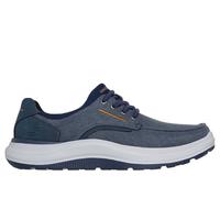 Skechers Relaxed Fit: Altman - Finch Chaussures Moyen Width en Bleu Marine, Pointure 46, Vegan