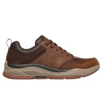 Skechers Relaxed Fit: Benago - Treno Chaussures Moyen Width en Brun, Pointure 43