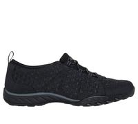 Skechers Relaxed Fit: Breathe-Easy -Sere-knitty Chaussures Moyen Width en Noir, Pointure 39, Vegan, Lavable en machine