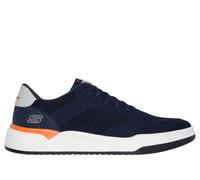 Skechers Relaxed Fit: Corliss - Dorset Chaussures Moyen Width en Bleu Marine, Pointure 45.5, Vegan, Lavable en machine