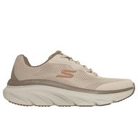 Skechers Relaxed Fit: D'Lux Walker 2.0 - Bravik Chaussures Moyen Width en Taupe/Orange, Pointure 39.5, Vegan, Lavable en machine