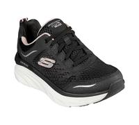 Skechers Chaussures D'Lux Walker – Femme Noir/Rose – Taille 38
