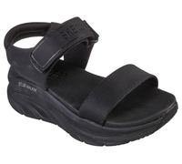 Skechers Relaxed Fit: D'Lux Walker - New Block Shoes Moyen Width en Noir, Pointure 36, Vegan