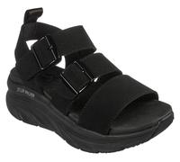 Skechers Femme D'lux Walker Retro Cosmos Sandale, Noir, 40 EU