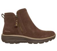Skechers Relaxed Fit: Easy Going - Urban Zip Chaussures Moyen Width en Chocolat, Pointure 39