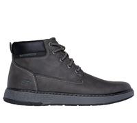 Skechers Relaxed Fit: Garlan - Deno Shoes Moyen Width en Gris Anthracite, Pointure 42.5