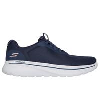 Skechers Relaxed Fit: GO WALK Arch Fit N-Joy - Cullman Chaussures Moyen Width en Bleu Marine, Pointure 45.5, Vegan, Lavable en machine