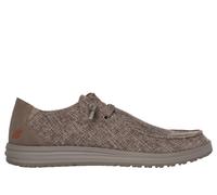Skechers Relaxed Fit: Melson - Nela Chaussures Moyen Width en Brun, Pointure 43, Vegan