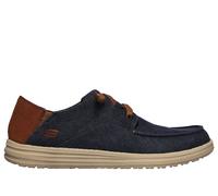 Skechers Relaxed Fit: Melson - Planon Chaussures Moyen Width en Bleu Marine, Pointure 44