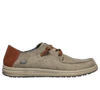 Skechers Relaxed Fit: Melson - Planon Chaussures Moyen Width en Taupe, Pointure 46