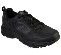 Skechers Oak Canyon Redwick, En Simili Cuir Couleur BBK (Noir)