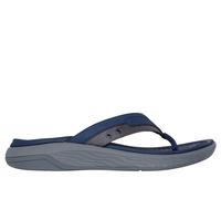 Skechers Relaxed Fit: Silva - Falco Chaussures Moyen Width en Bleu Marine, Pointure 46, Vegan