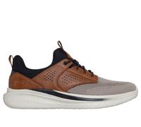 Skechers Relaxed Fit: Slade - Breyer Chaussures Moyen Width en Brun/Brun Clair, Pointure 42.5, Vegan