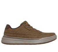 Skechers Relaxed Fit: Sterling - Cedrick Chaussures Moyen Width en Brun Clair, Pointure 45