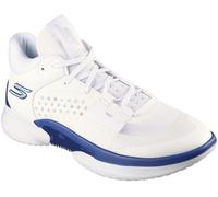 Skechers Resagrip Basketball Shoes Blanc/Bleu 5 (38) Male