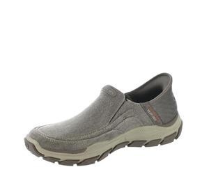 Skechers Respecté - Holmgren Slip-in MocassinHomme | Décontracté, à enfiler, coupe décontractée, mousse à mémoire de forme refroidie à l'air, tapis Goga Arch