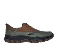 Skechers Slip-ins John Deere Waterproof: Respected - Tanzier Chaussures Moyen Width en Olive/Brun, Pointure 47.5
