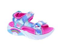 Skechers Rinbow Racer Sandales Fille Bleu - 22