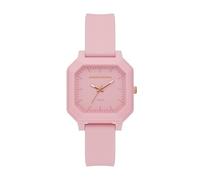 Skechers Rosencrans SR6377 Montre carrée en silicone à trois aiguilles