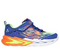 Skechers S Lights: Flex-GlowUltra Shoes Moyen Width en Bleu, Pointure 31