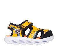 Skechers S-Lights: Hypno-Flash - Hydro-Fun Chaussures Moyen Width en Jaune/Noir, Pointure 26