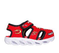 Skechers S-Lights: Hypno-Flash - Hydro-Fun Chaussures Moyen Width en Rouge/Noir, Pointure 26