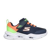 Skechers S-Lights: Lil' Glide-Step Lights Chaussures Moyen Width en Bleu Marine, Pointure 25
