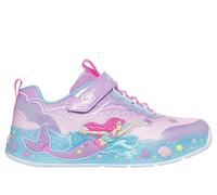 Skechers S-Lights: Mermaid Dreams Chaussures Moyen Width en Lavande, Pointure 33