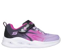 Skechers S-Lights: Sola Glow - Color Breeze Shoes Moyen Width en Noir, Pointure 33