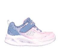 Skechers S-Lights: Sola Glow - Ombre Deluxe Shoes Moyen Width en Gris/Rose Clair, Pointure 21