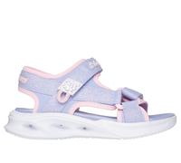 Skechers S-Lights: Sola Glow Sandal Chaussures Moyen Width en Lavande/Rose Clair, Pointure 29