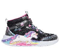 Skechers S-Lights: Unicorn Chaser - Jumping Magic Chaussures Moyen Width en Noir, Pointure 30