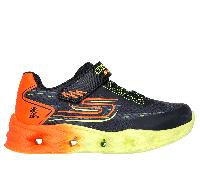 Skechers S-Lights: Vortex 2.0 - Quantroid Chaussures Moyen Width en Noir, Pointure 28